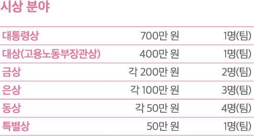 시상 분야